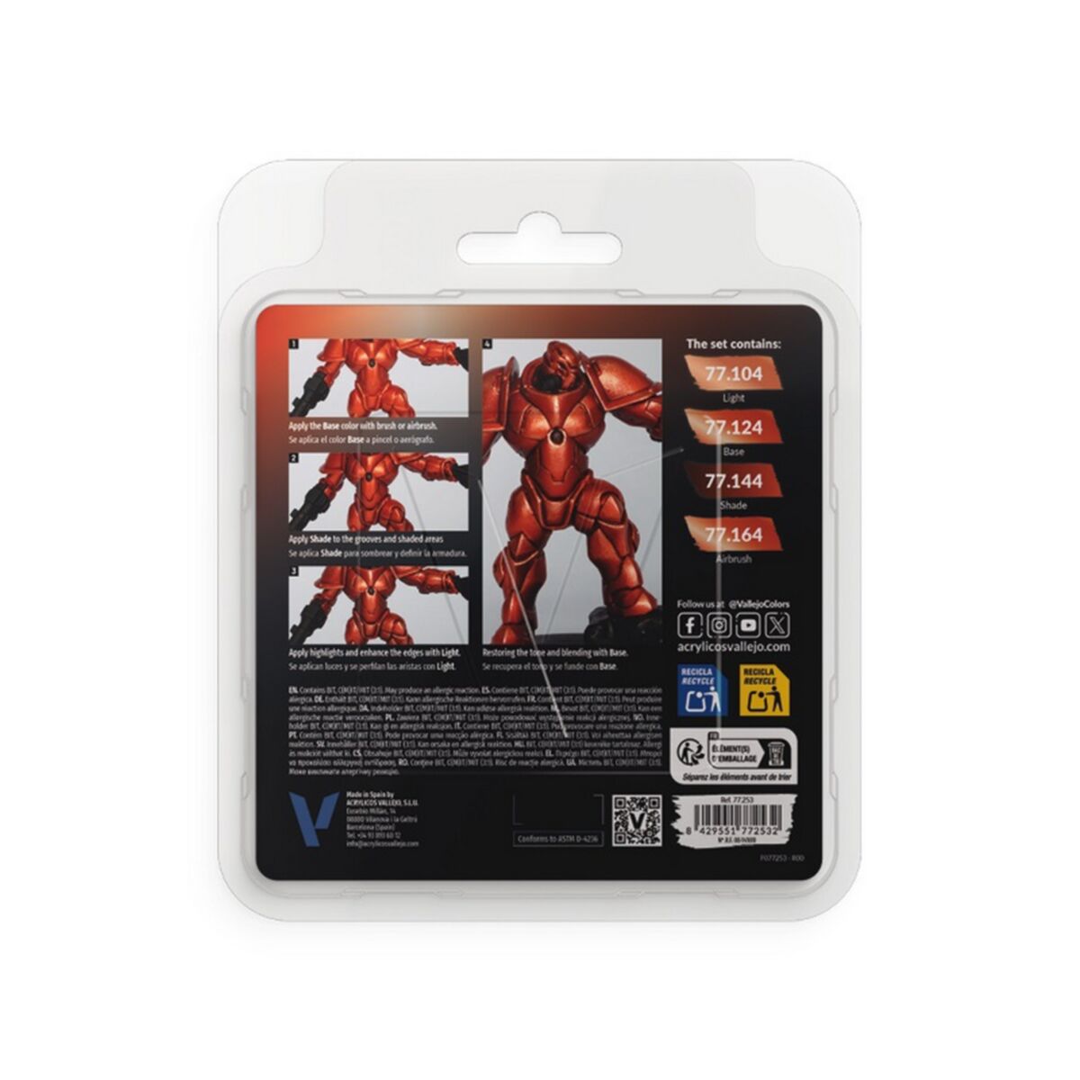Vallejo: True Metallic Metal Set - Ancient Copper
