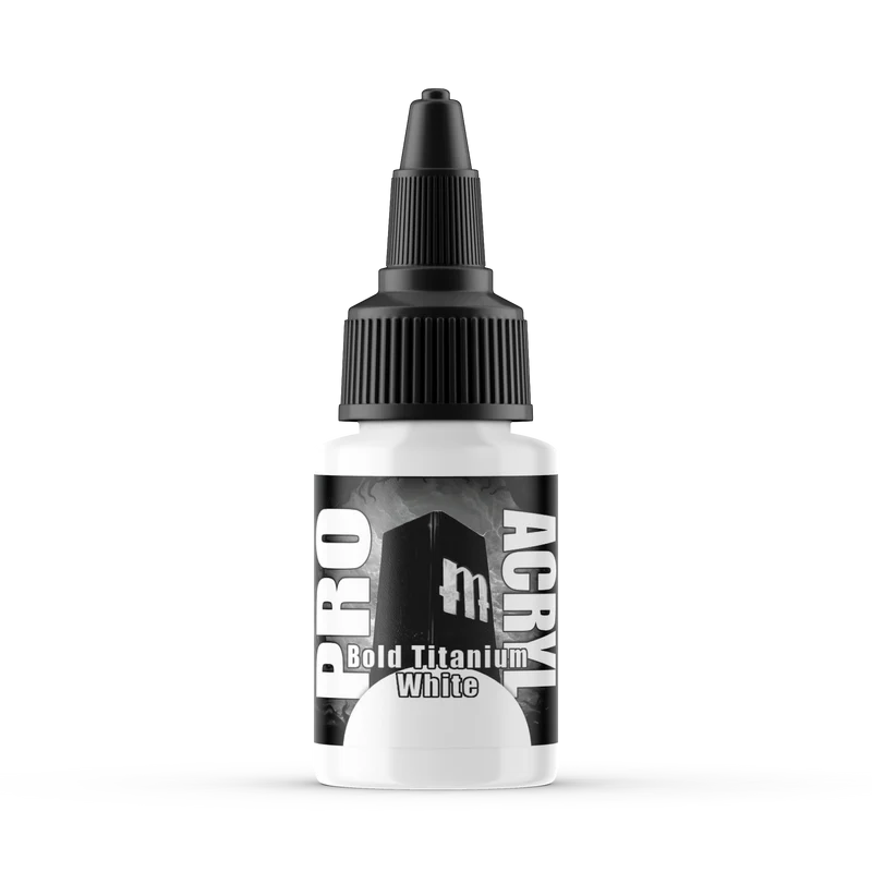 Monument Pro Acryl: Bold Titanium White 22ml