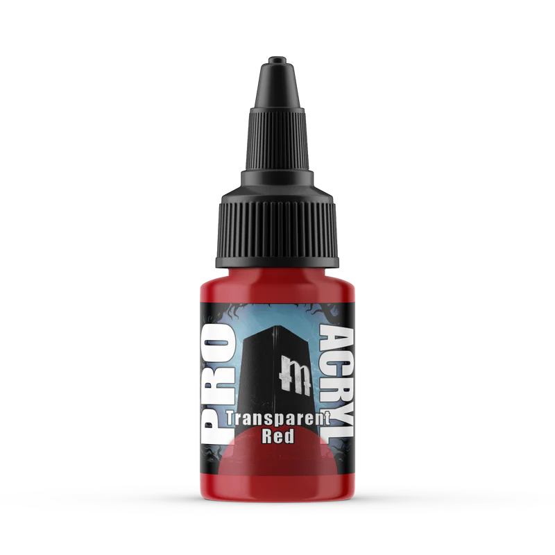 Monument Pro Acryl: Transparent Red 22ml