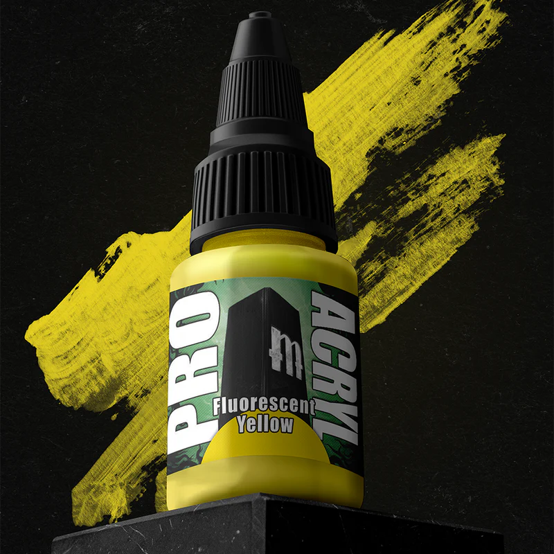 Monument Pro Acryl: Fluorescent Yellow 22ml