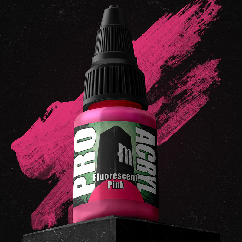Monument Pro Acryl: Fluorescent Pink 22ml