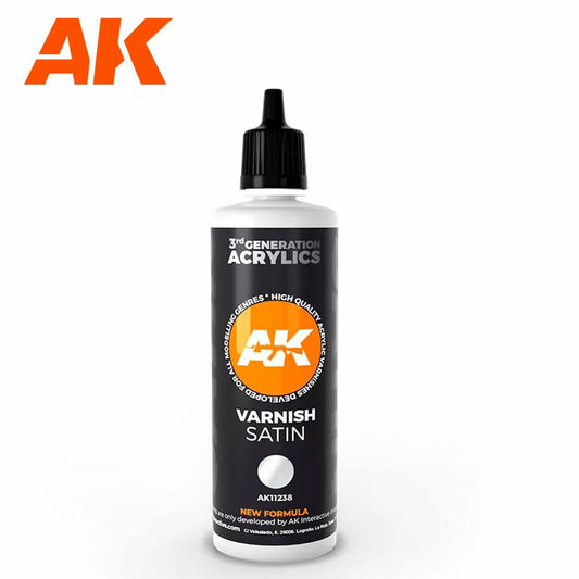 AK Interactive: 3Gen Varnish - Satin Varnish 100