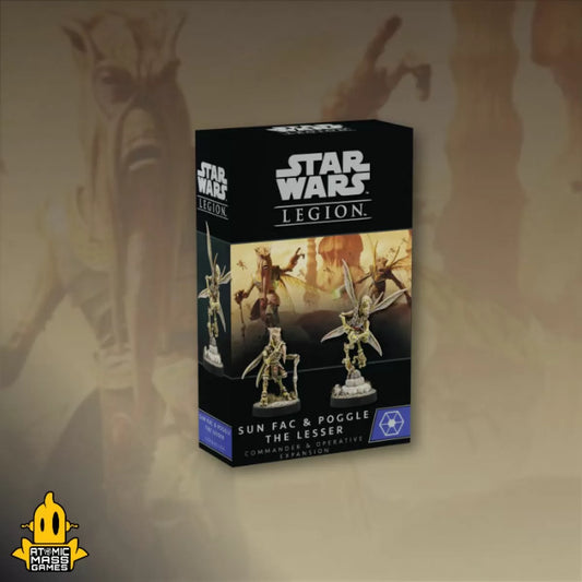 Star Wars Legion: Sun Fac & Poogle the Lesser Commander Expansion
