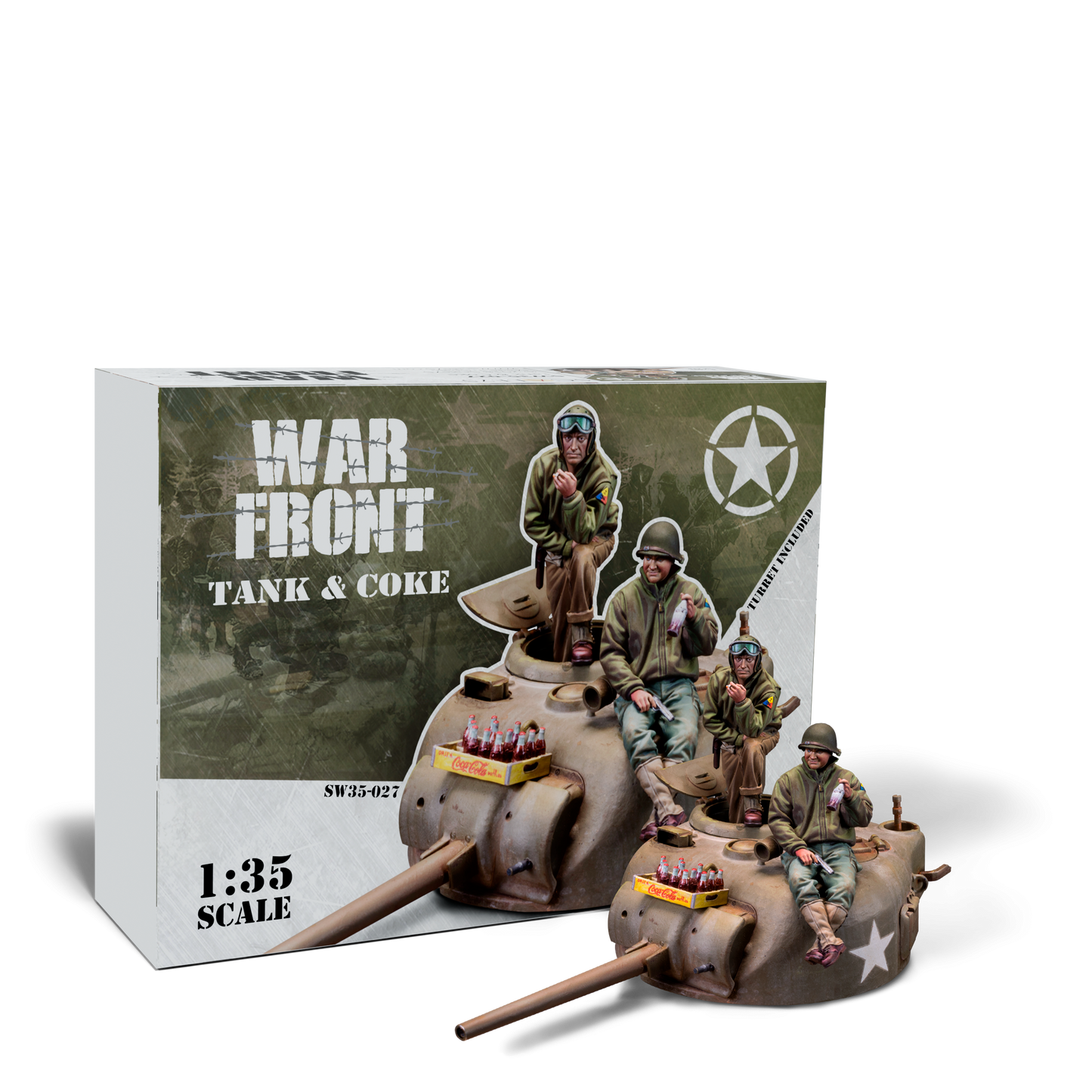 Scale75 Miniatures: Tank and Coke