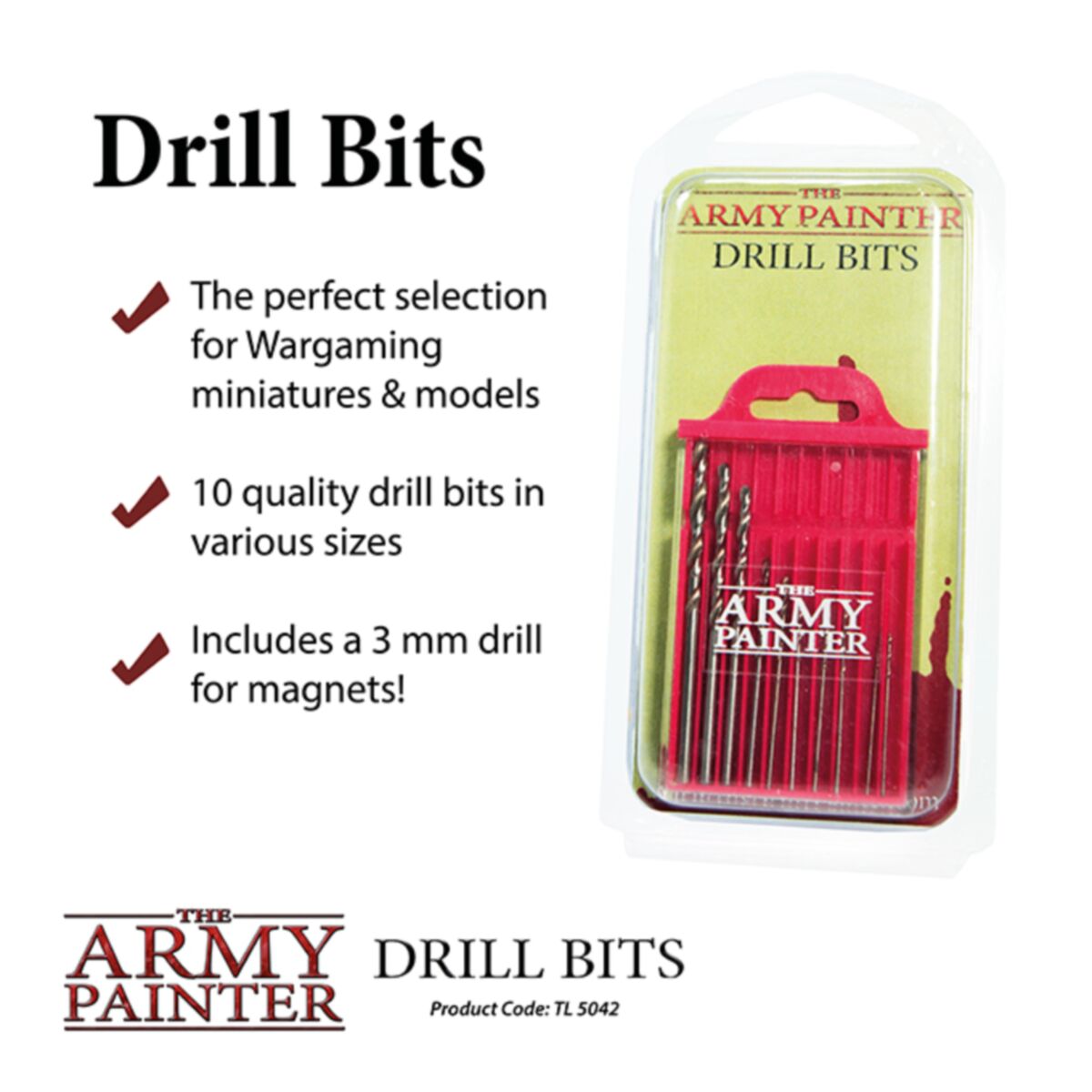 Army Painter: Tools: Drill Bit Set