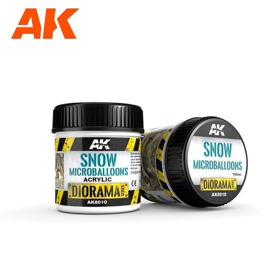 Ak Interactive: Diorama Snow Microballoons 100ml