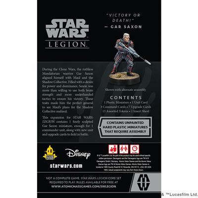 Star Wars Legion: Gar Saxon Commander Expansion