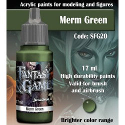 Scale75: Fantasy & Games Merm Green