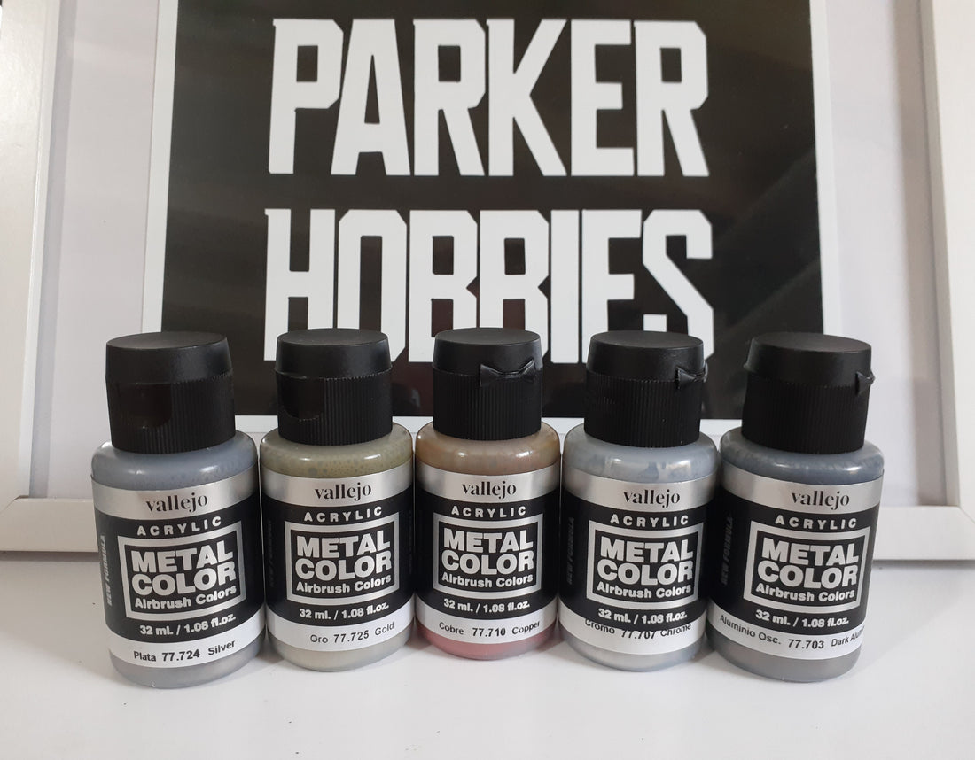 Parker Hobbies Guide to Vallejo Metal Colour Paints