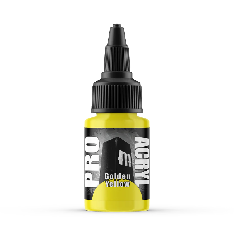 Monument Hobbies: Pro Acryl - Golden Yellow 22ml