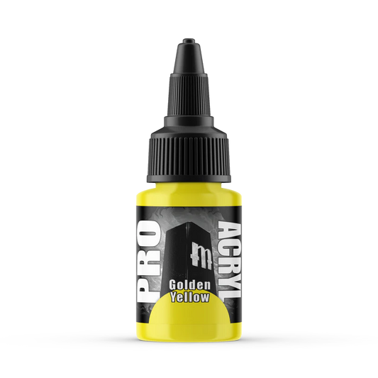 Monument Hobbies: Pro Acryl - Golden Yellow 22ml