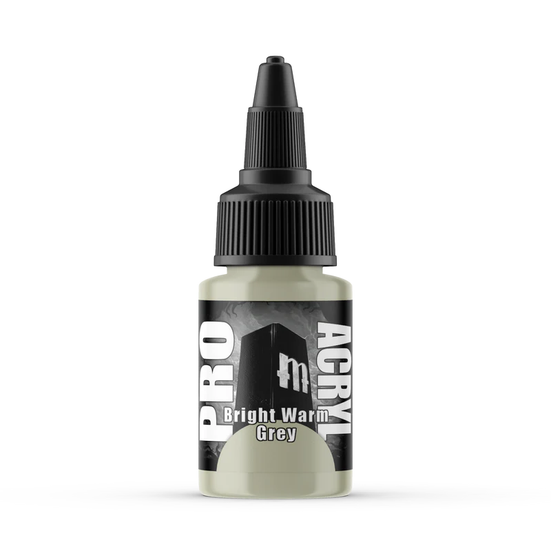 Monument Hobbies: Pro Acryl - Bright Warm Grey 22ml