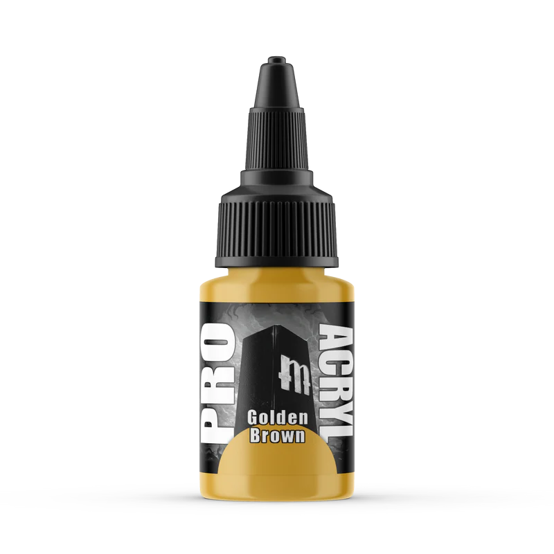 Monument Hobbies: Pro Acryl - Golden Brown 22ml