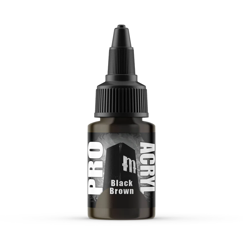 Monument Hobbies: Pro Acryl - Black Brown 22ml