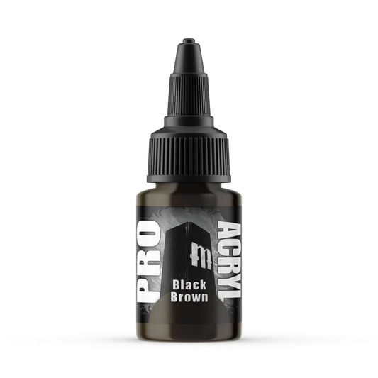 Monument Hobbies: Pro Acryl - Black Brown 22ml