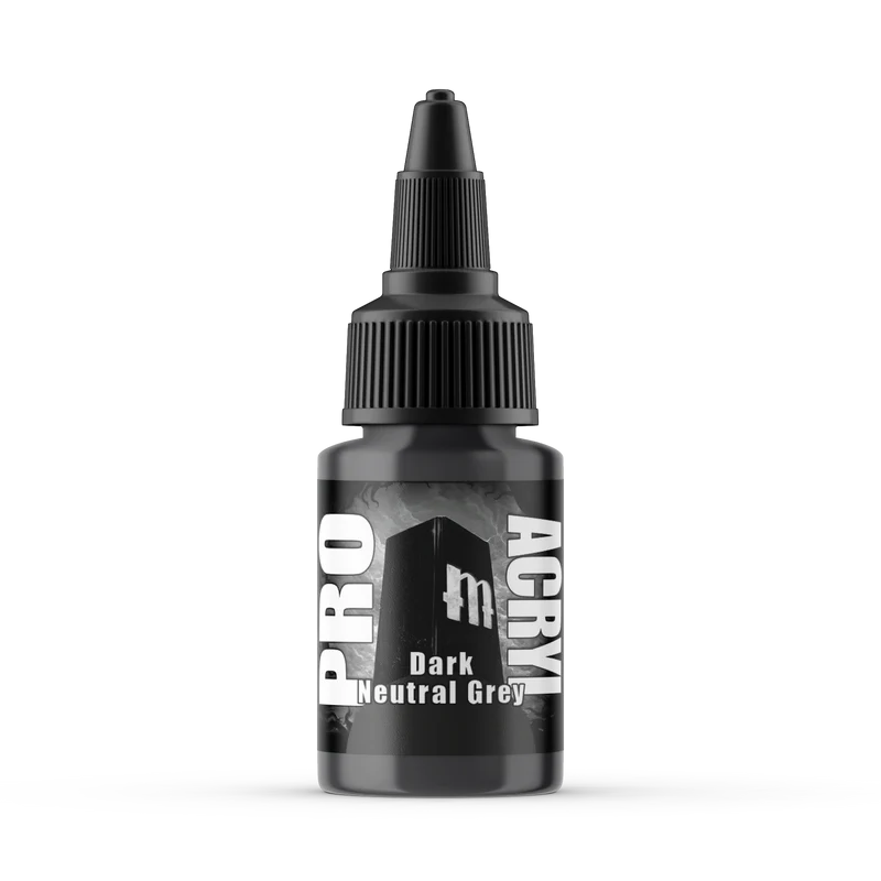 Monument Hobbies: Pro Acryl - Dark Neutral Grey 22ml