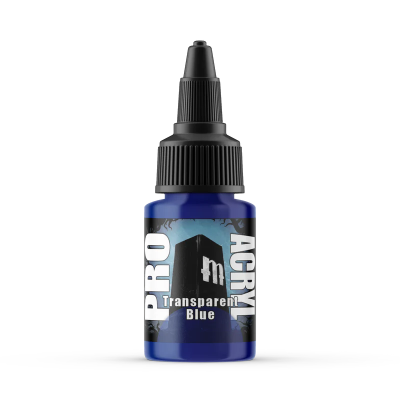 Monument Hobbies: Pro Acryl - Transparent Blue 22ml