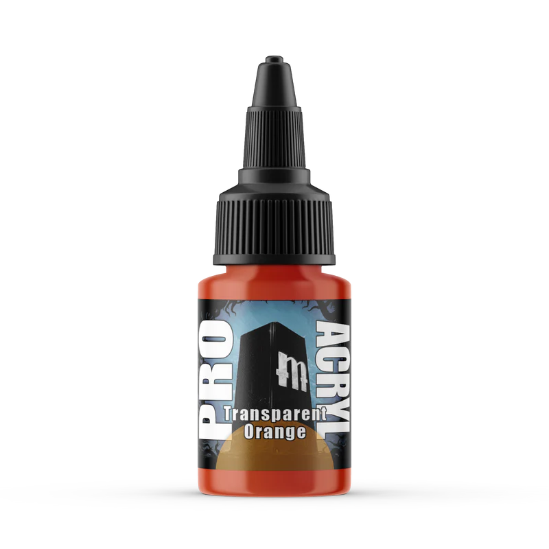 Monument Hobbies: Pro Acryl - Transparent Orange 22ml