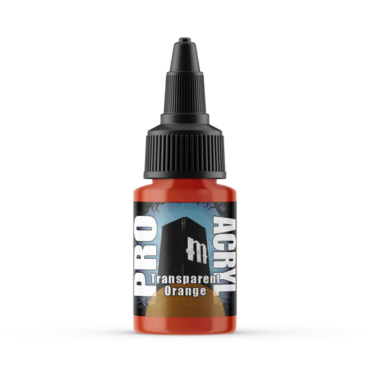 Monument Hobbies: Pro Acryl - Transparent Orange 22ml