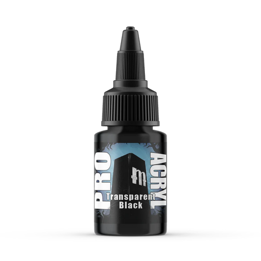 Monument Hobbies: Pro Acryl - Transparent Black 22ml