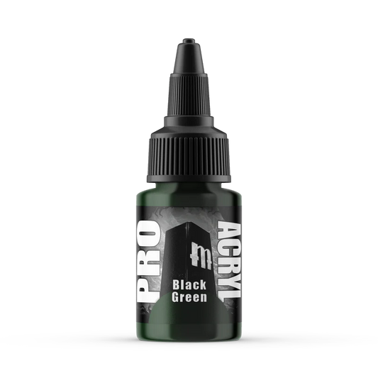 Monument Hobbies: Pro Acryl - Black Green 22ml