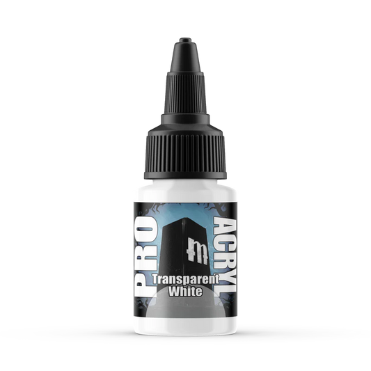 Monument Hobbies: Pro Acryl - Transparent White 22ml