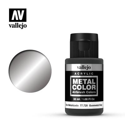 Vallejo Metal Colour - Gunmetal Grey 32ml
