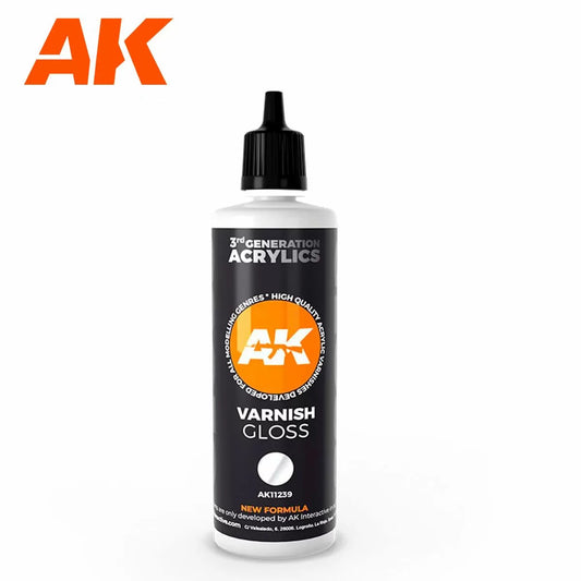 AK Interactive: 3Gen Varnish - Gloss Varnish 100 ml