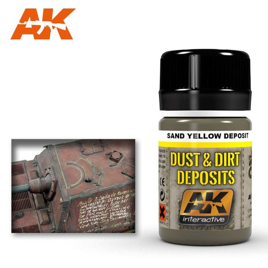 AK Interactive: Weathering Products - Sand Yellow Deposit