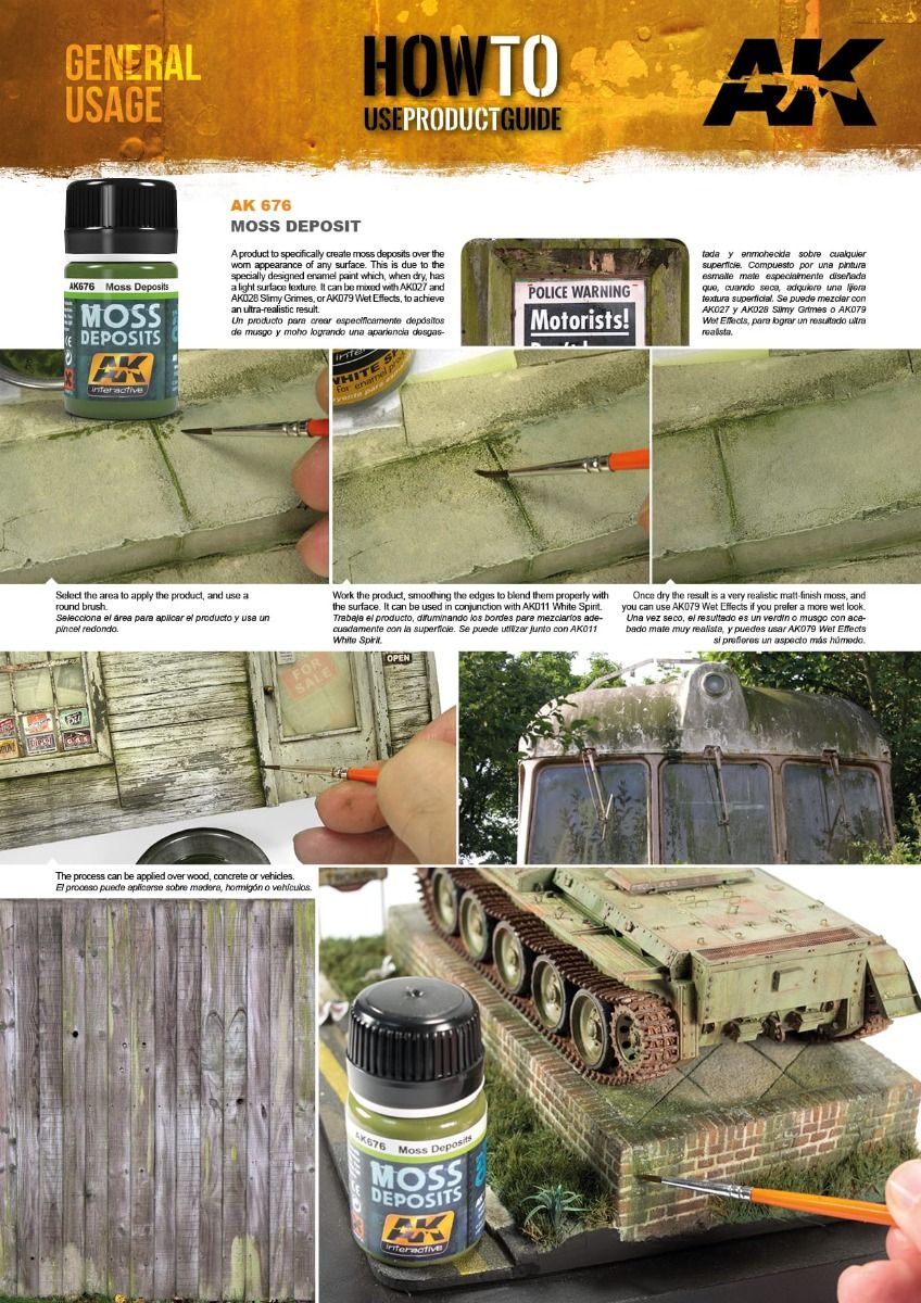 AK Interactive: Weathering Products - Moss Deposit