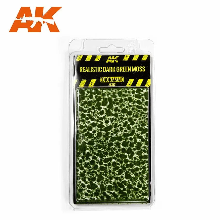 AK Interactive: Diorama Realistic Dark Green Moss