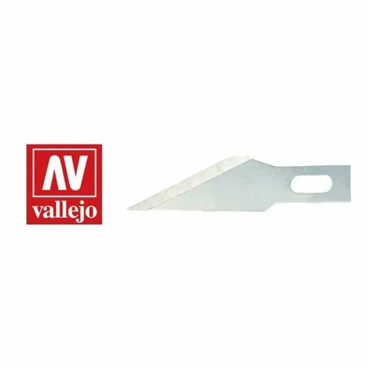 Vallejo Hobby Tools: #11 Classic Fine Point Blades (5) - for no.1 handle