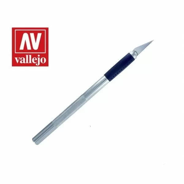Vallejo Hobby Tools: Soft Grip Craft Knife no.1 with #11 Blade