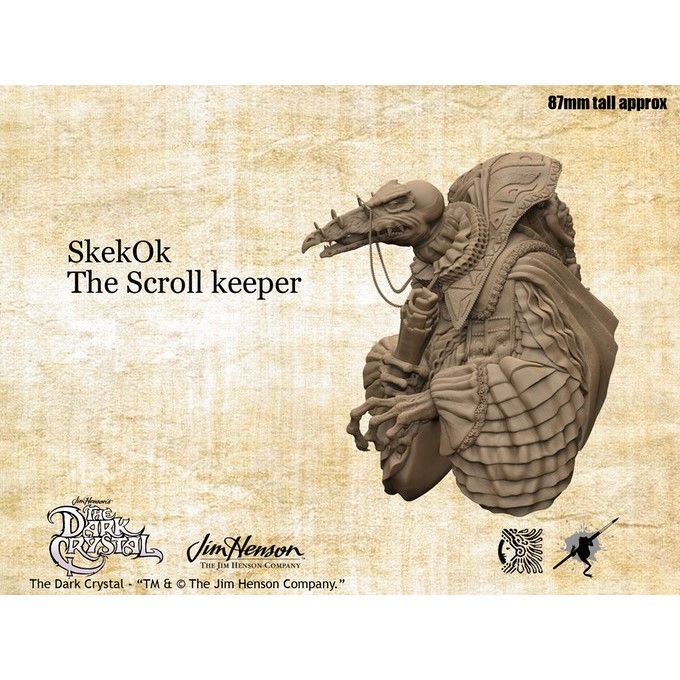 Jim Henson's Collectible Models: SkekOk the Scroll Keeper