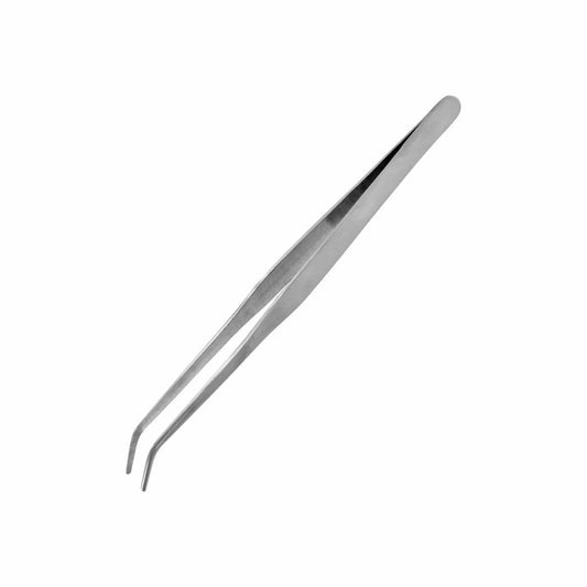 Vallejo Hobby Tools: Strong Curved Stainless Steel Tweezers (175 mm)