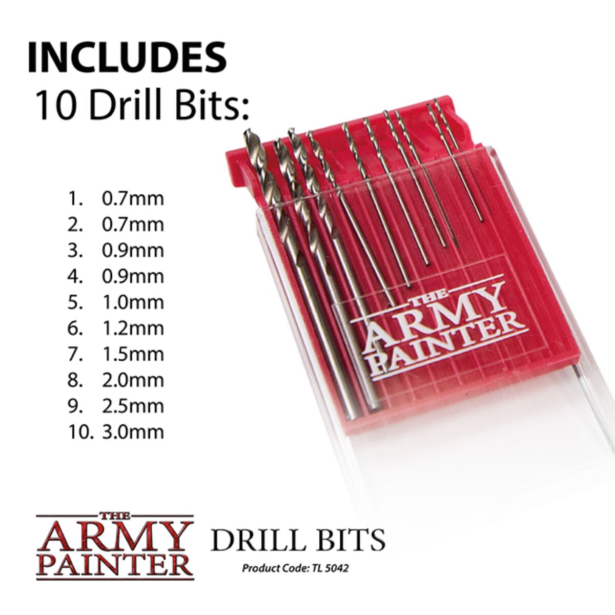 Army Painter: Tools: Drill Bit Set