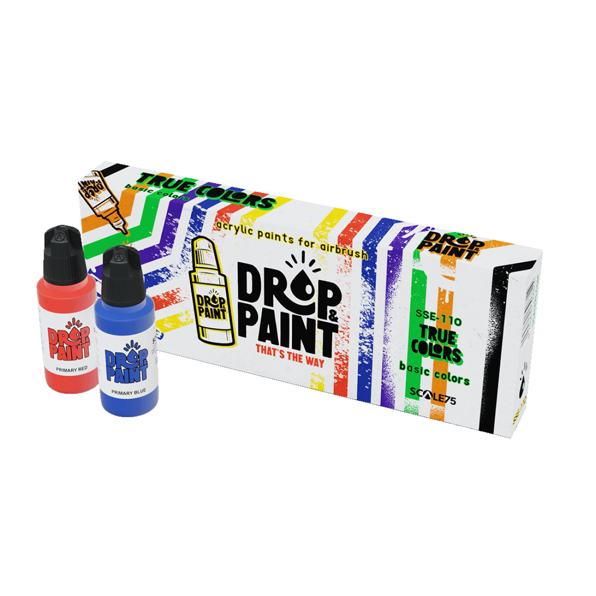 Scale75: Drop and Paints - True Colors Paint Set