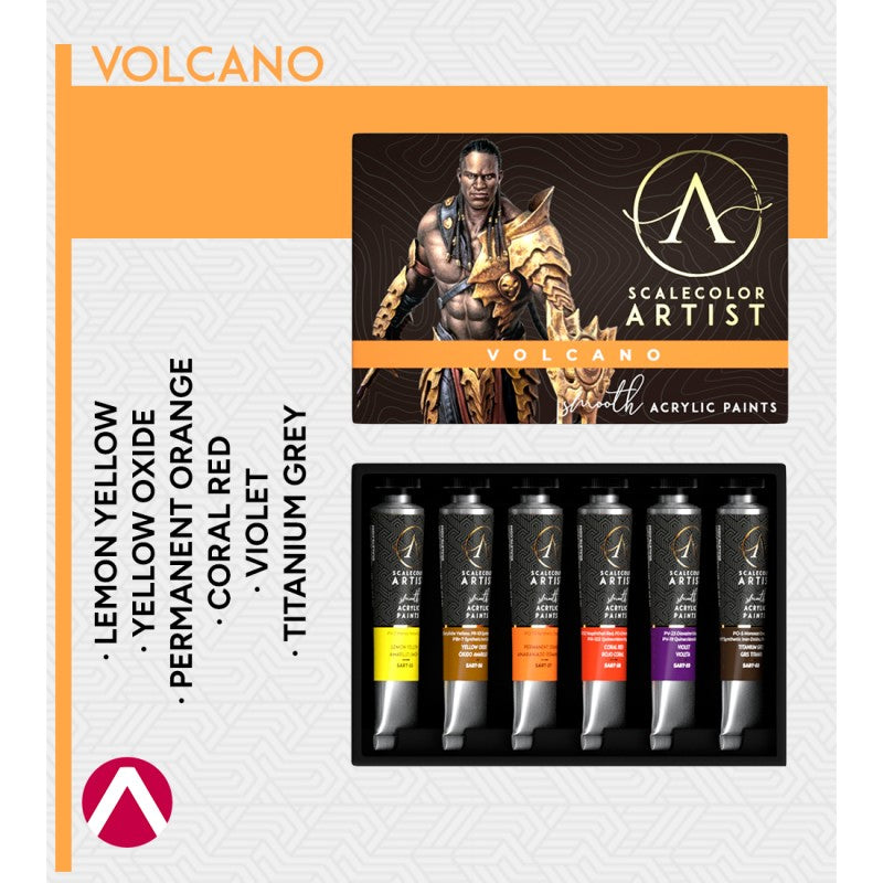 Scale75: Scalecolor Artist Volcano