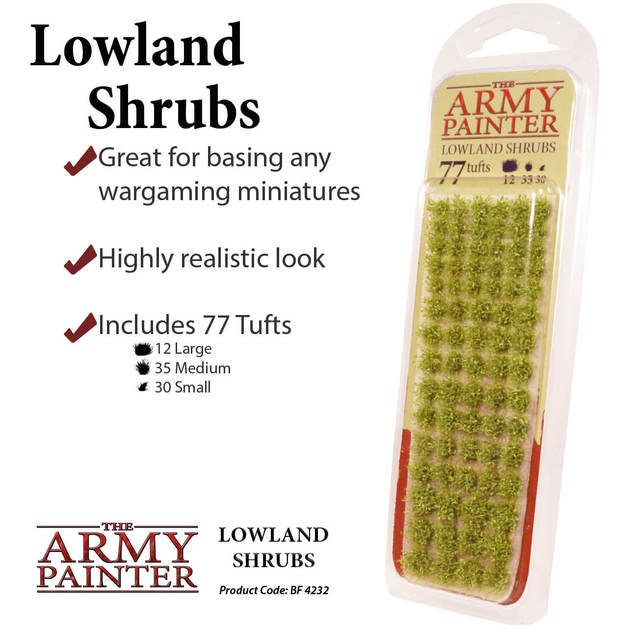 Army Painter Tufts - Lowland Shrubs