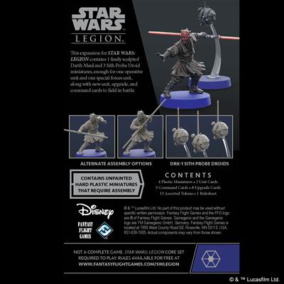 Star Wars Legion: Darth Maul and Sith Probe Droids Operative Expansion