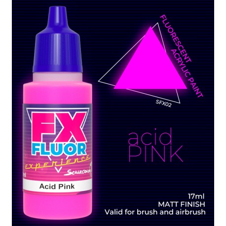 Scale75: Fluorescent: Acid Pink