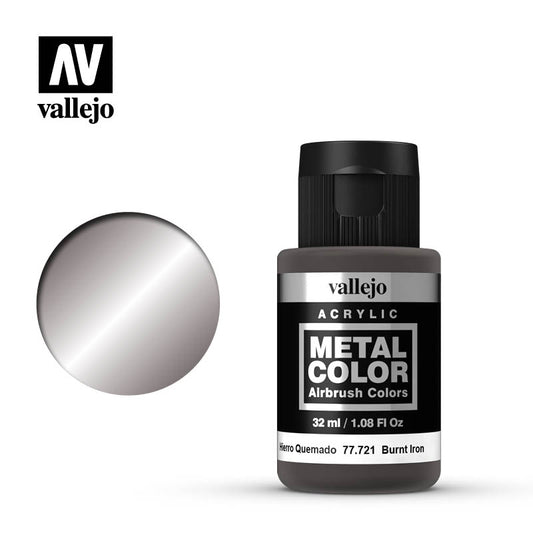 Vallejo Metal Colour - Burnt Iron 32ml