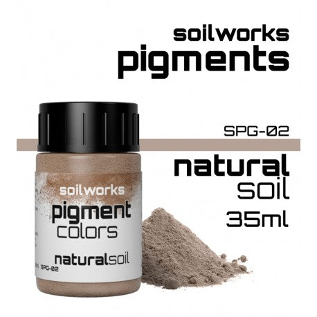 Scale75: Soil Works pigments - Natural Soil