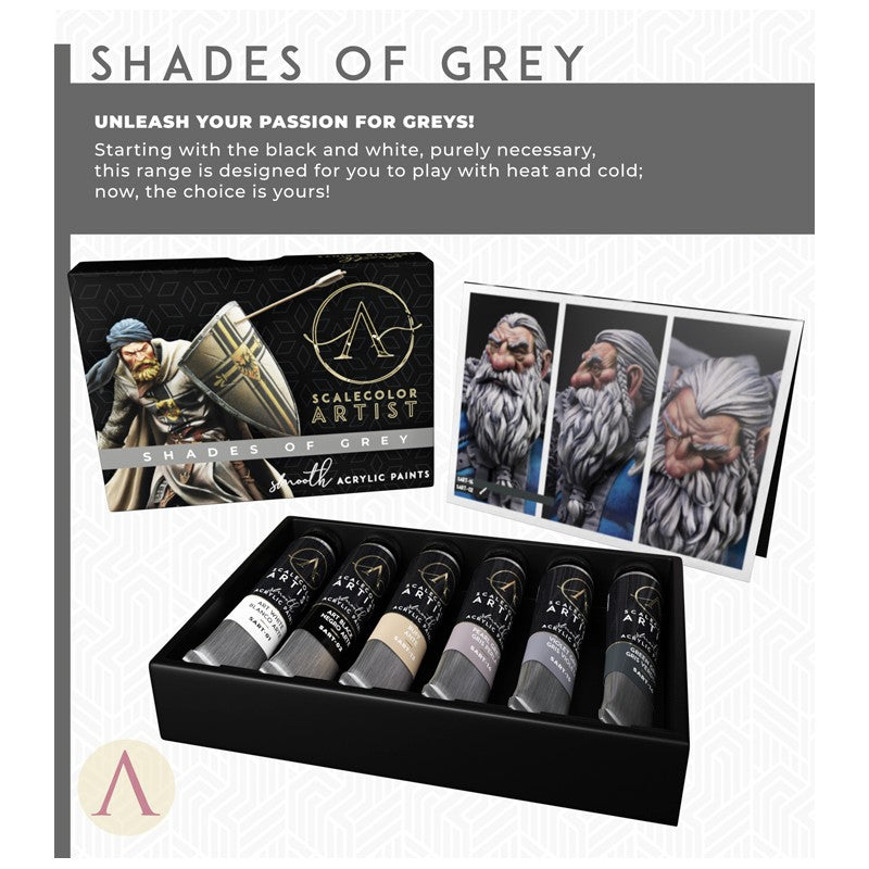 Scale75: Scalecolor Artist Shades of Grey Set