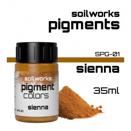 Scale75: Soil Works pigments - Sienna