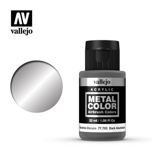 Vallejo Metal Colour - Dark Aluminium 32ml
